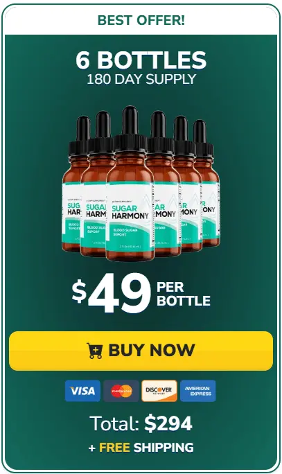 Buy Sugar Harmony 6 Bottle